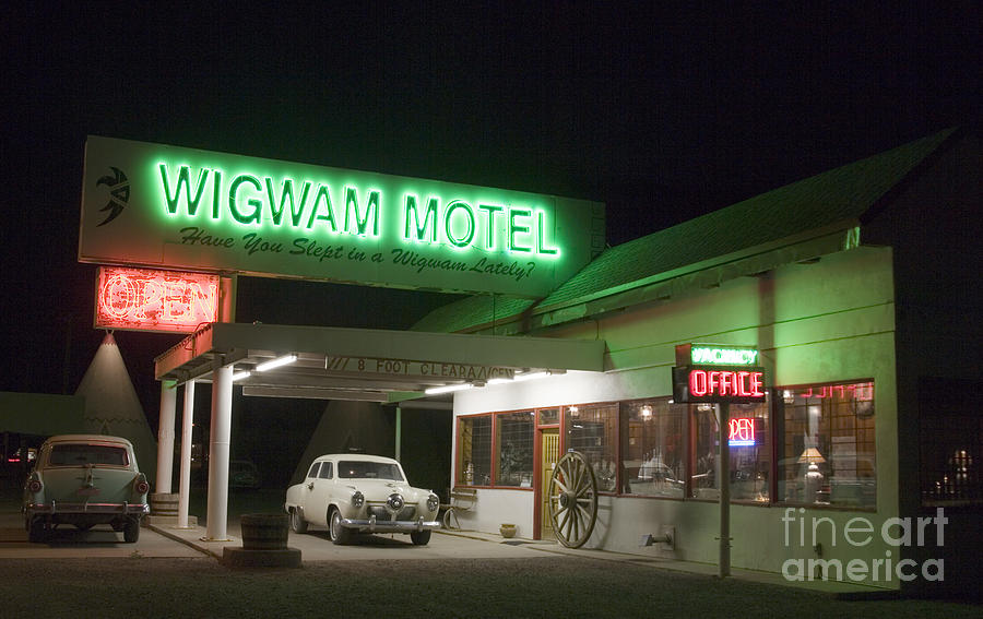 Wigwam Motel, 2006 #1 Photograph by Carol Highsmith