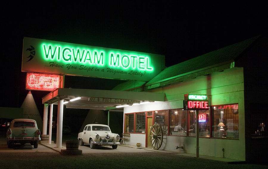 Wigwam Motel, Route 66, Holbrook, Arizona #1 Painting by 