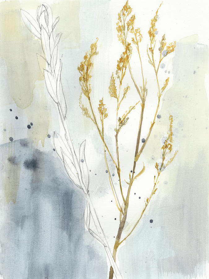 Wild Grass I #1 Painting by Jennifer Goldberger