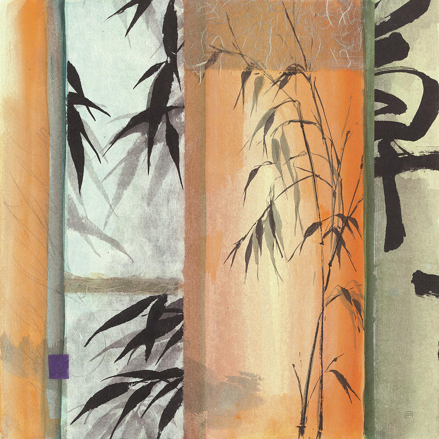 Asian Painting - Wild Oat #1 by Chris Paschke
