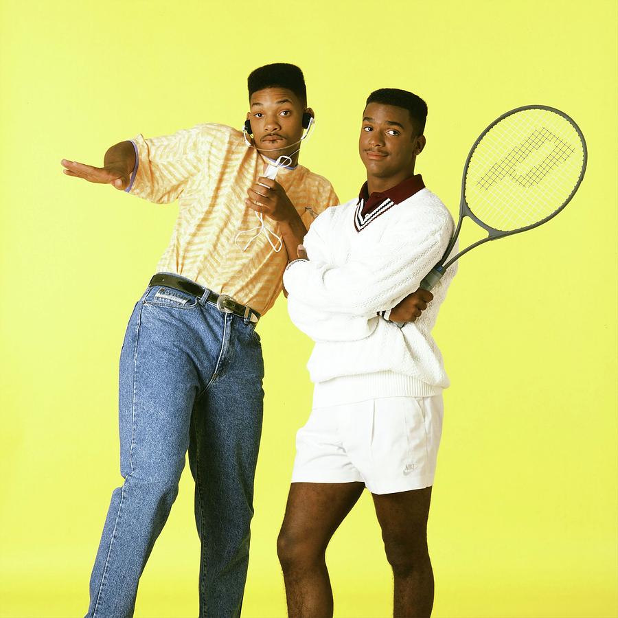 WILL SMITH and ALFONSO RIBEIRO in THE FRESH PRINCE OF BEL-AIR -1990-. #1  Photograph by Album - Pixels