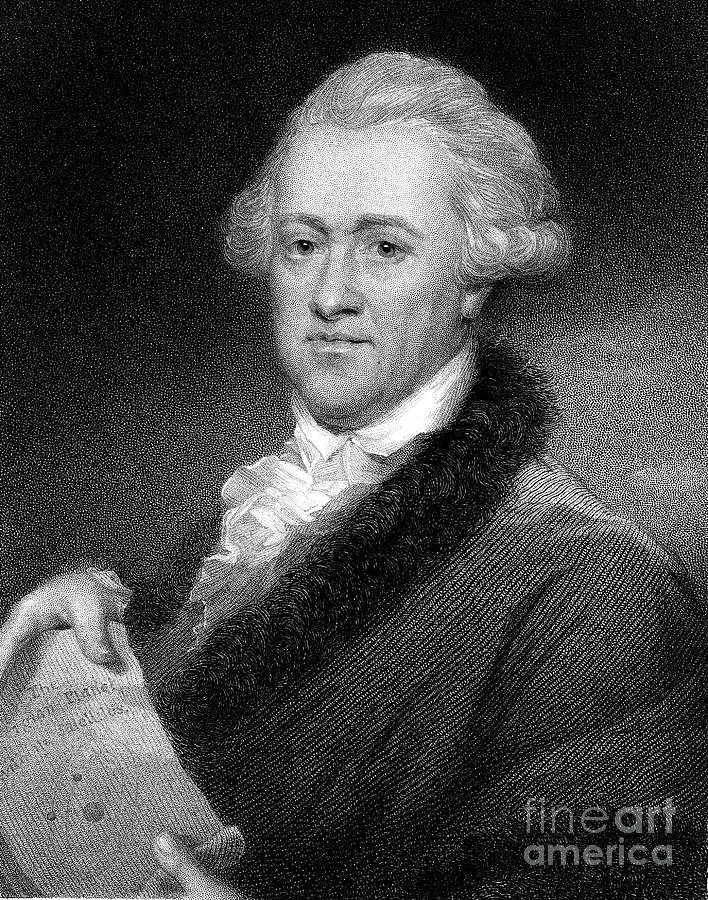 William Herschel 1738-1822, German-born #1 Drawing by Print Collector