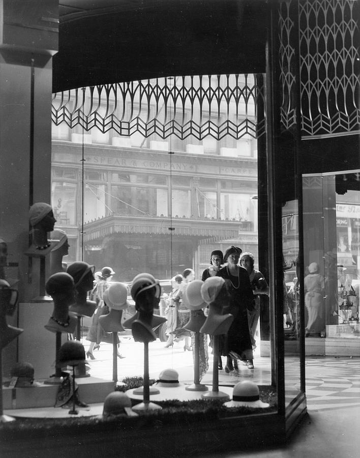 Window Shopping #1 Photograph by The New York Historical Society