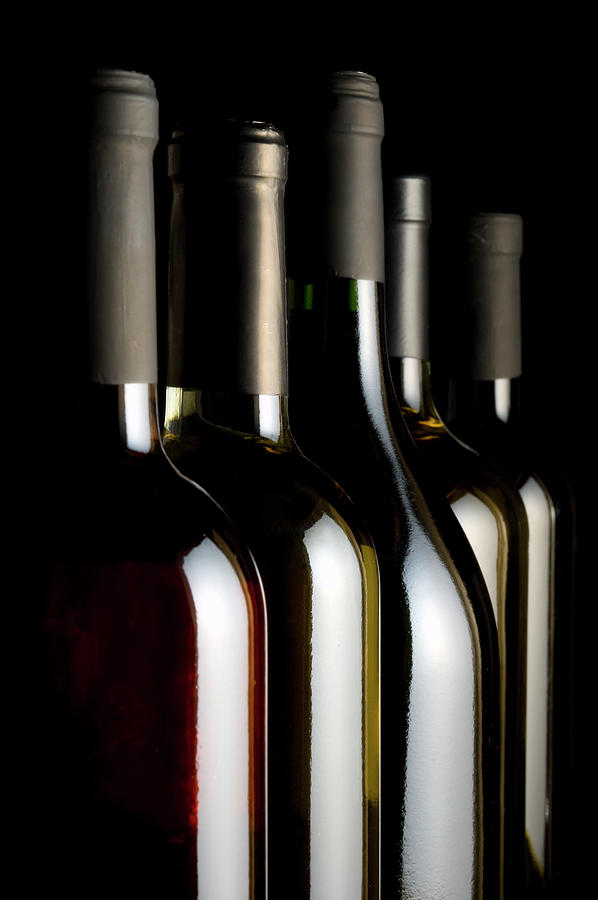 Wine Bottles #1 Photograph by Carlosalvarez