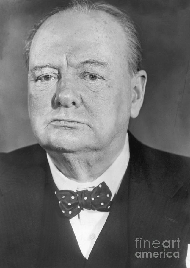 Winston Churchill #1 Photograph by Bettmann
