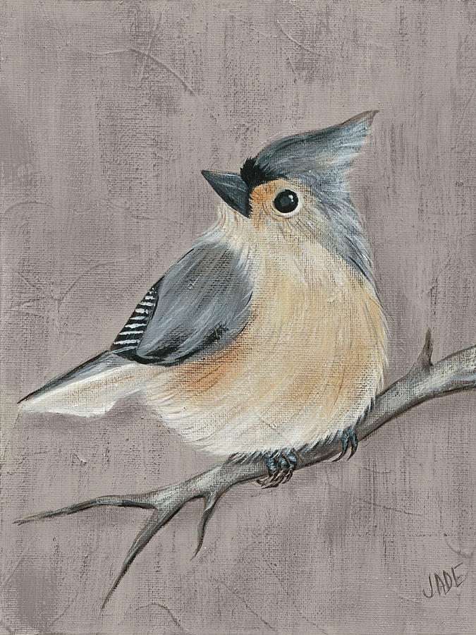 Animal Painting - Winter Bird I #1 by Jade Reynolds