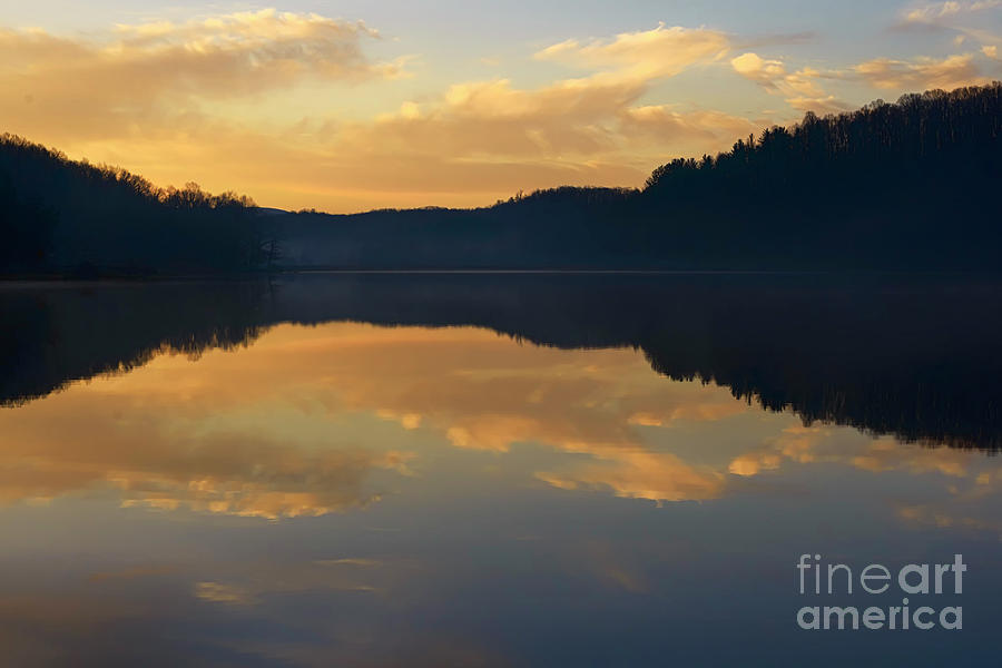 Winter Dawn at the Lake #1 Photograph by Thomas R Fletcher