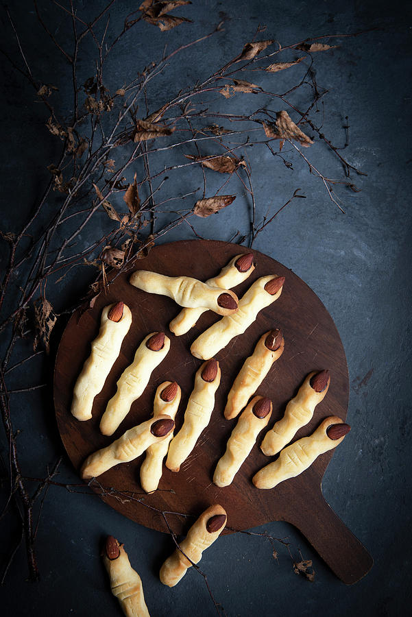 Witch Finger Cookies #1 Photograph by Justina Ramanauskiene