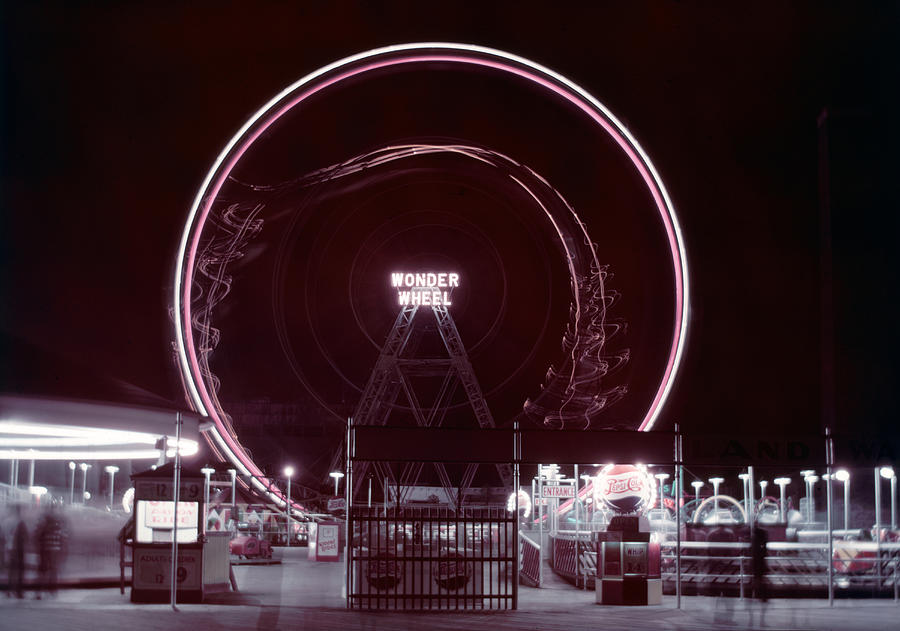 Wonder Wheel #1 Photograph by Andreas Feininger