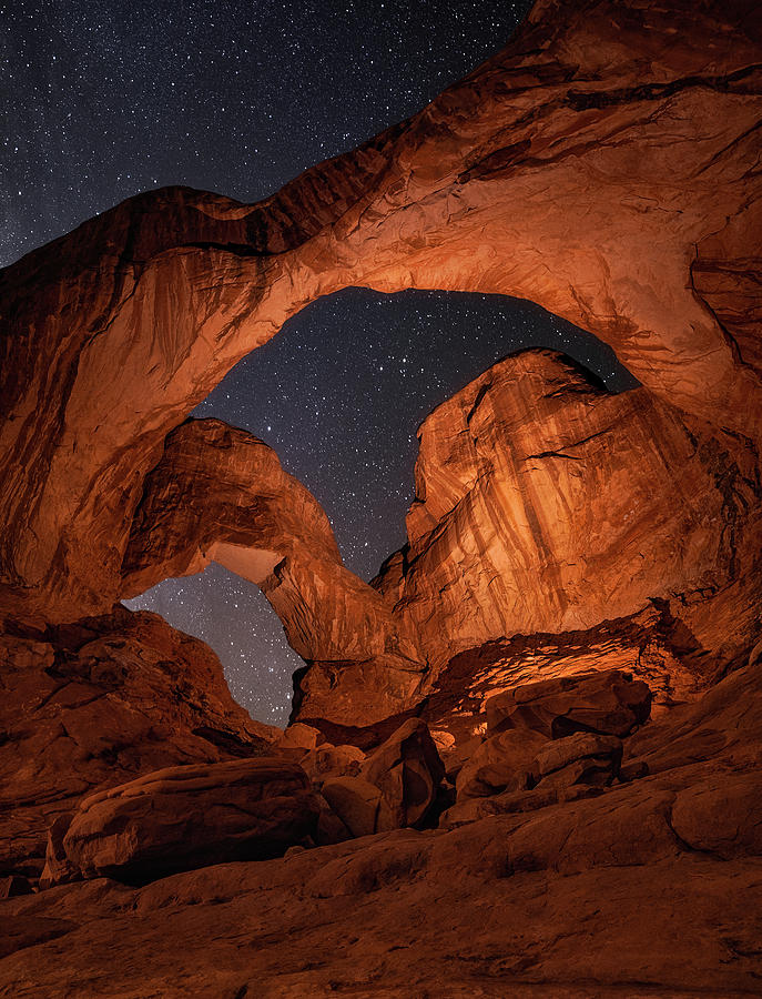 Arches National Park Photograph - Wonders of the Night #1 by Darren White