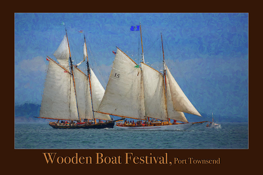 Wooden Boat Festival 2 #2 Photograph by Mike Penney