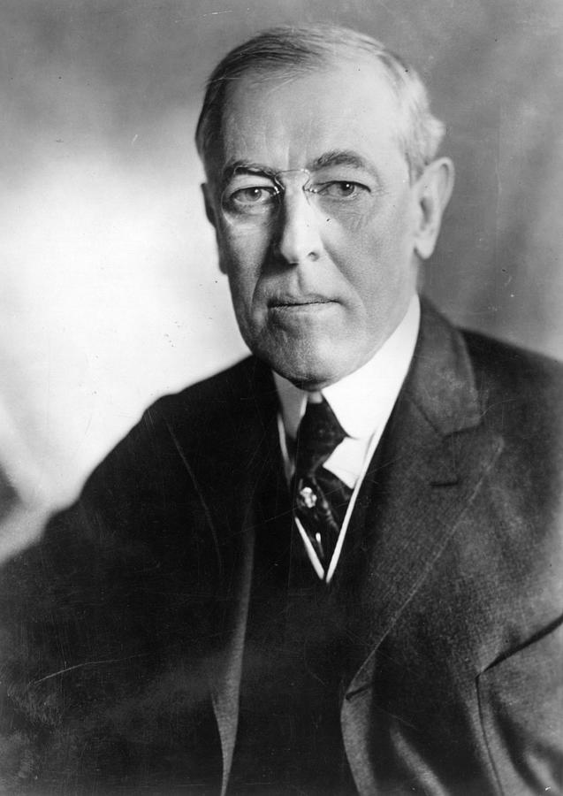 Woodrow Wilson #1 Photograph by Hulton Archive