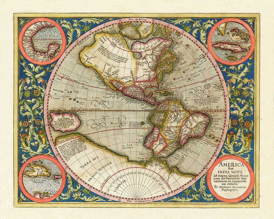 1 World Map 1587 Andrew Fare 