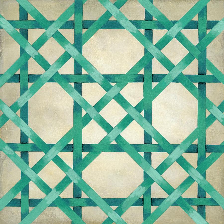 Abstract Painting - Woven Symmetry Vi #1 by Chariklia Zarris