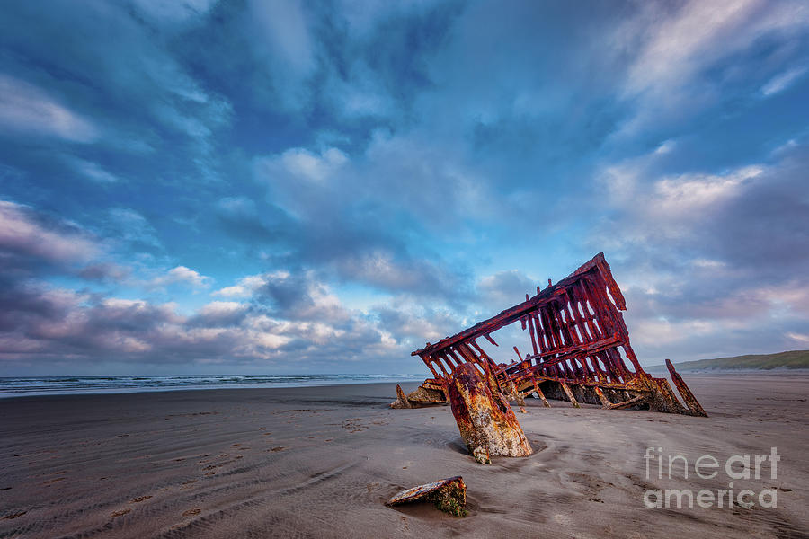 Wreck Of The Peter Iredale #1 Photograph by Doug Sturgess