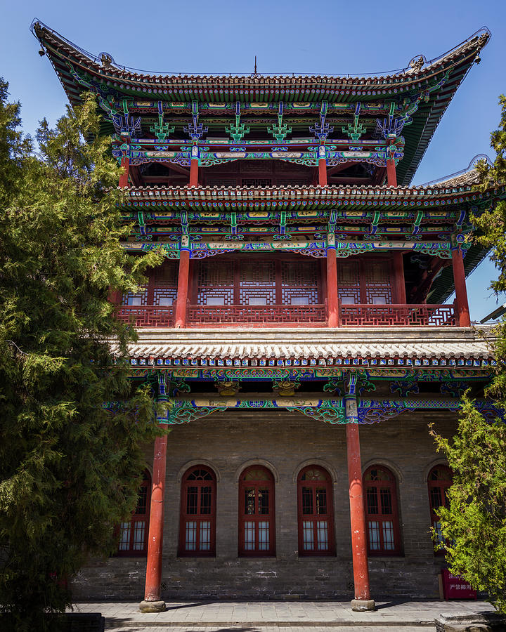 Wuquanshan Park Lanzhou Gansu China #1 Photograph by Adam Rainoff