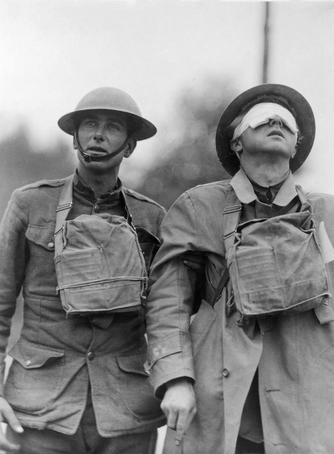 Wwi: Wounded, 1918 #1 Photograph by Granger - Pixels