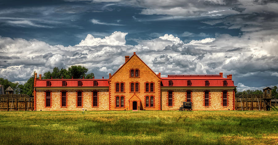 Nature Photograph - Wyoming Territorial Prison - Laramie #1 by Mountain Dreams
