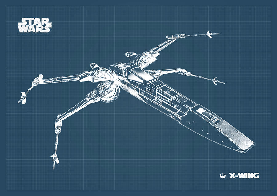Disney Coffee Cup - Star Wars X-Wing Starfighter