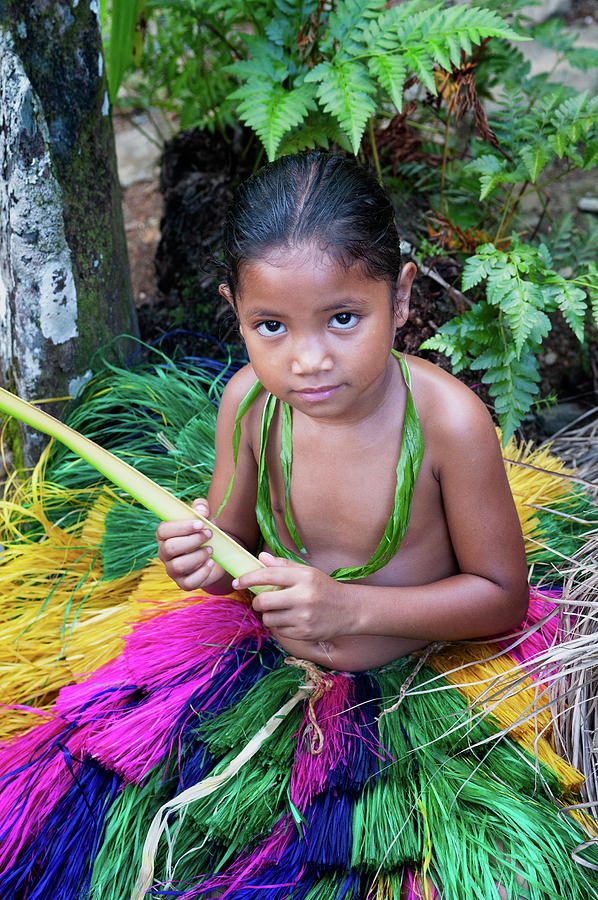 Yapese Child Photograph by Lee Craker