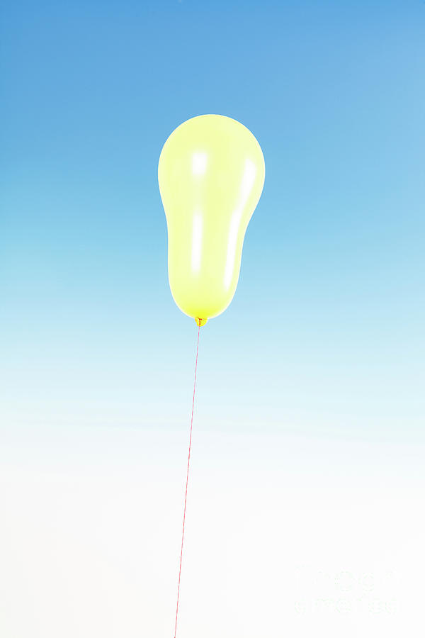 Yellow Balloon #1 Photograph by Wladimir Bulgar/science Photo Library