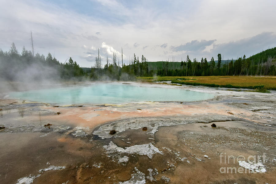 Yellowstone Acid Pool Photograph By Paul Quinn