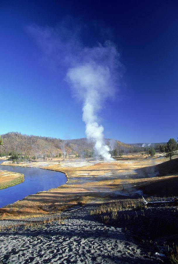 Yellowstone Fumaroles Photograph by David Hosking Pixels