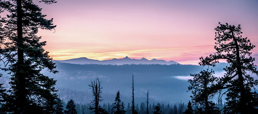 Yosemite National Park Early Moring Sunrise Views Photograph