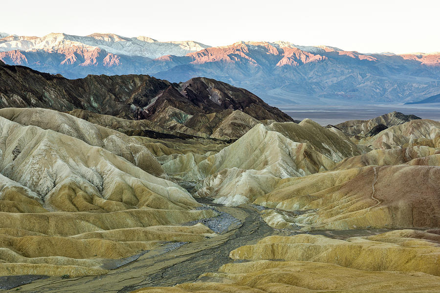 Zabriskie Point, Death Valley National Park, California, Usa, North America #1 Photograph by Markus Hertrich