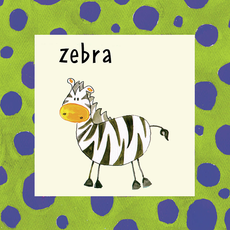 Zebra Mixed Media - Zebra #1 by Esteban Studio