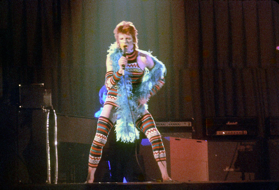 Ziggy Stardust Era Bowie In La #1 Photograph by Michael Ochs Archives