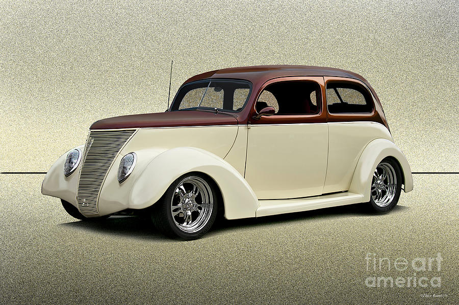 1937 Ford Tudor Sedan #10 Photograph by Dave Koontz - Pixels