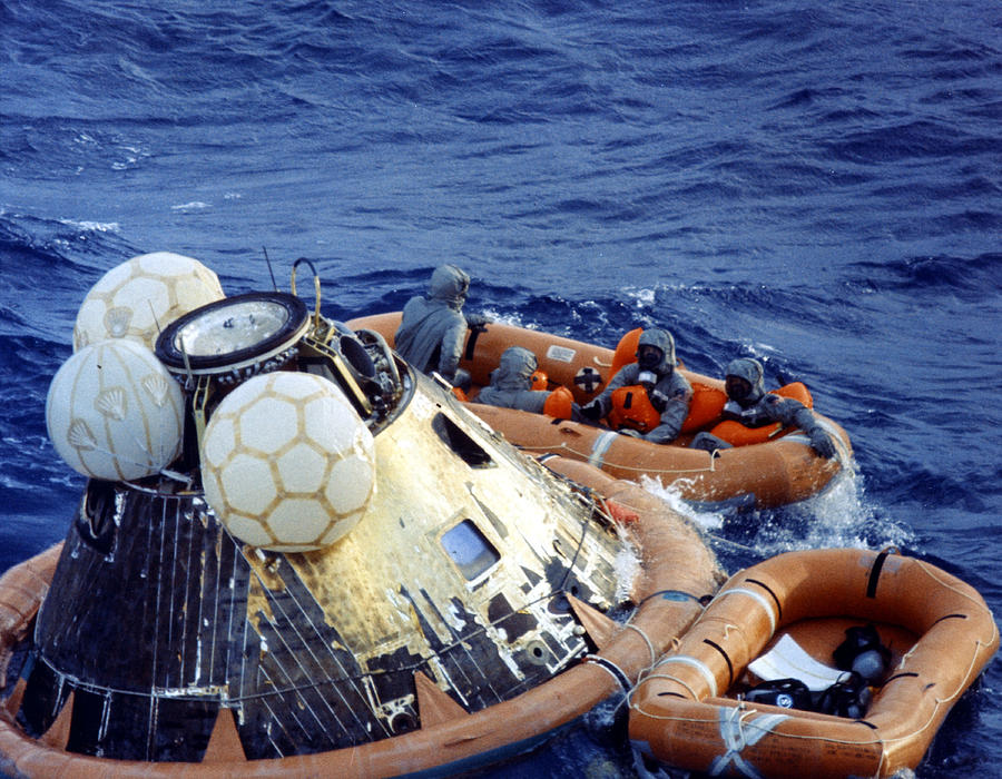 Apollo 11 Recovery, 1969 #9 Photograph by Science Source