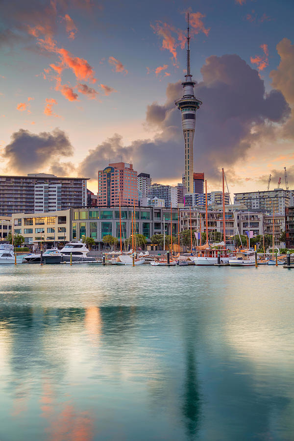 Architecture Photograph - Auckland. Cityscape Image Of Auckland #10 by Rudi1976