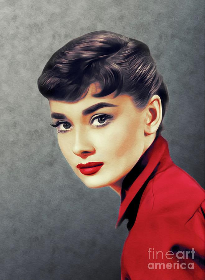 Audrey Hepburn, Vintage Actress Weekender Tote Bag