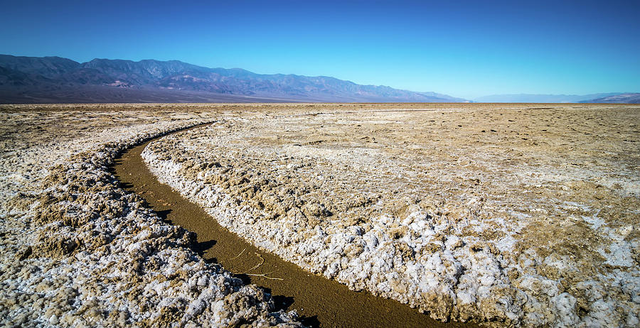 Badwater Basin Death Valley National Park California #10 Photograph by Alex Grichenko