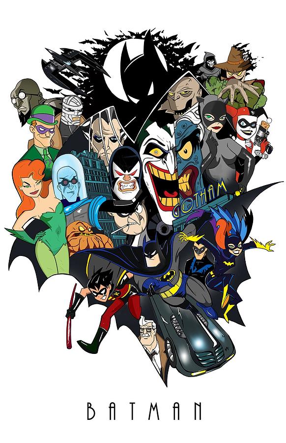 Batman Digital Art - Batman 10 by Geek N Rock Batman Digital Art - Batman 10 by Geek N Rock