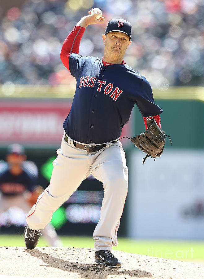 Boston Red Sox V Detroit Tigers Photograph by Leon Halip Boston Red Sox V Detroit Tigers Photograph by Leon Halip