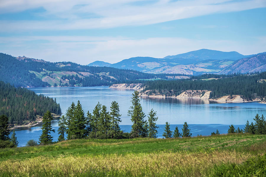 Columbia River Scenes On A Beautiful Sunny Day #10 Photograph by Alex Grichenko