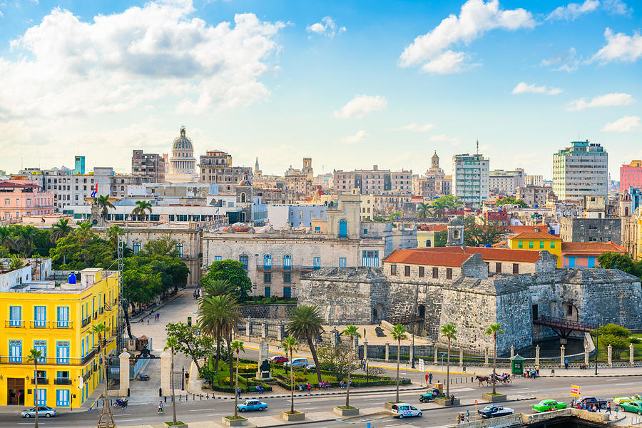 Havana, Cuba Downtown Skyline Photograph by Sean Pavone - Fine Art America