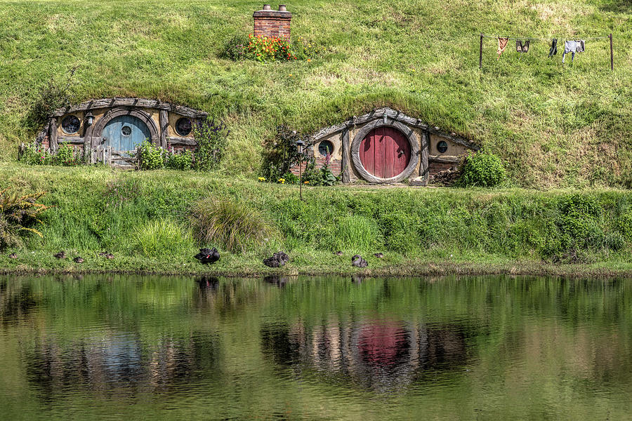 Landscape Photograph - Hobbiton - New Zealand #10 by Joana Kruse