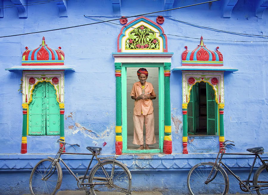 Entrance Photograph - India, Rajasthan #10 by Jaynes Gallery
