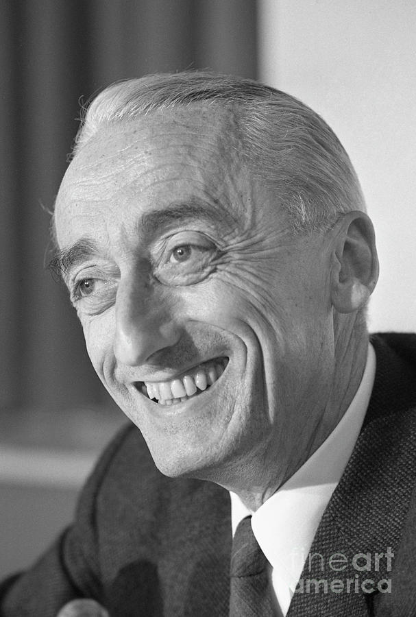 Jacques-yves Cousteau #10 Photograph by Bettmann