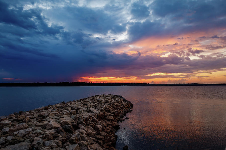 Lake Sunset #10 Photograph by Doug Long