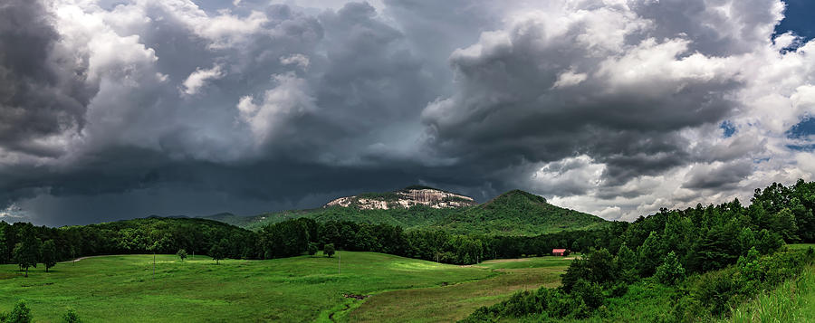 Landscapes near lake jocassee and table rock mountain south caro #10 Photograph by Alex Grichenko