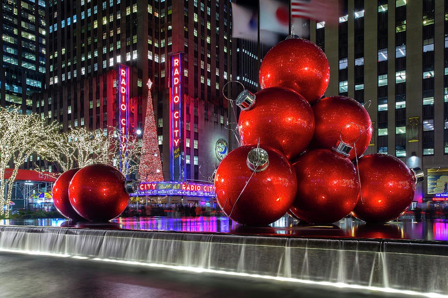Midtown Christmas Ornaments, Nyc #10 Digital Art by Lumiere