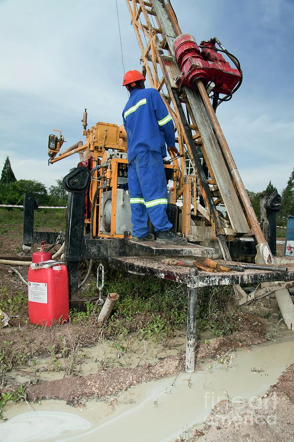 Mineral Exploration Drilling #10 Photograph by Phil Hill/science Photo Library