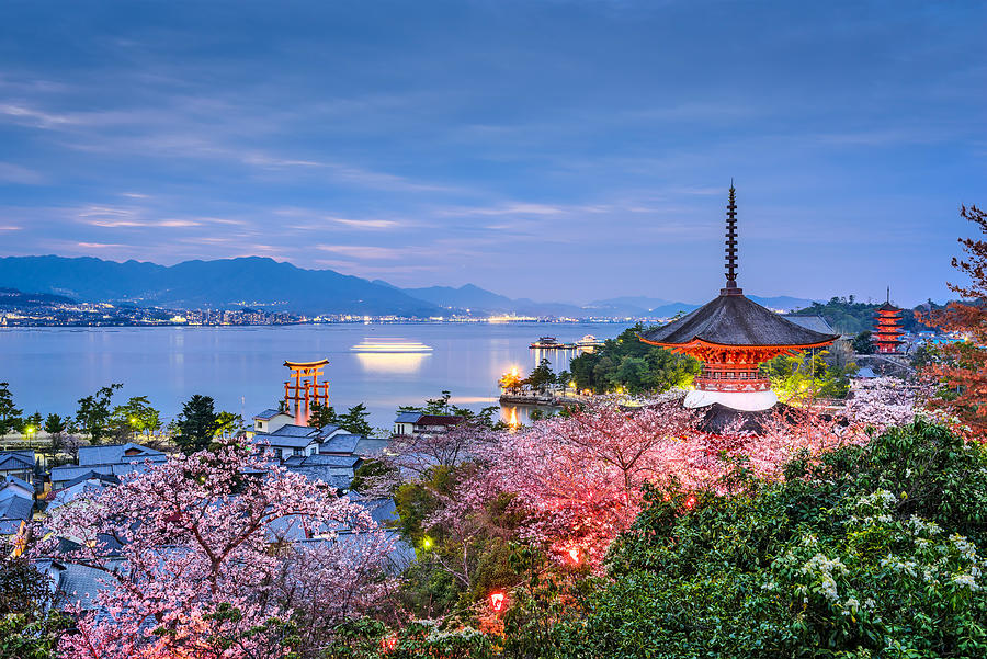 Spring Photograph - Miyajima Island, Hiroshima, Japan #10 by Sean Pavone