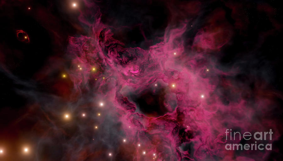 Nebula #10 Photograph by Wladimir Bulgar/science Photo Library