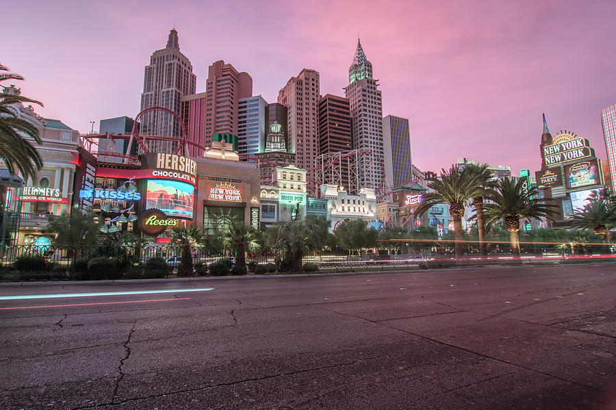 New York City Skyline In Las Vegas Nevada #10 Photograph by Alex Grichenko